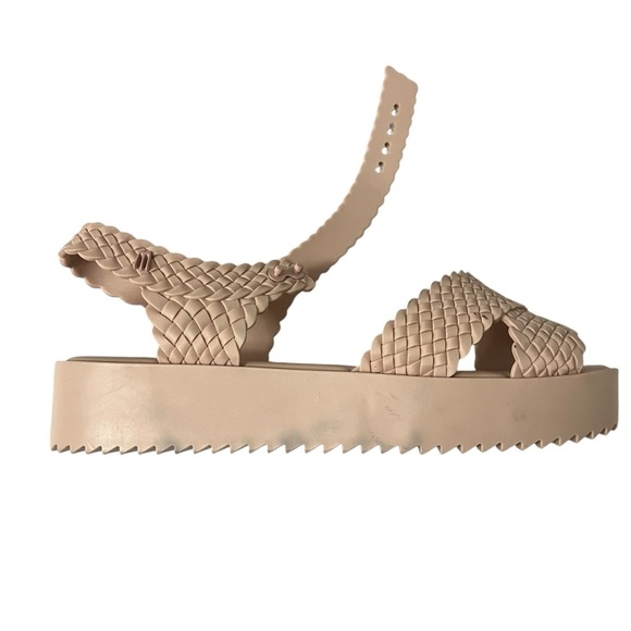 Melissa X Salina’s Sandals Pink strappy platform MelissaXSalinas Colab Y2K - Picture 8 of 15